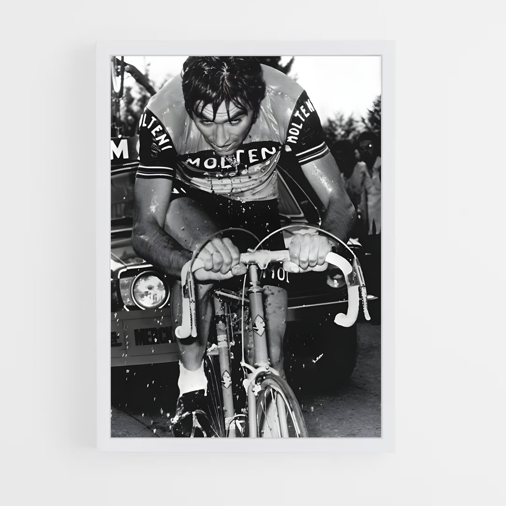Poster La Route du Vélo – affiche Cyclisme (vue 3)